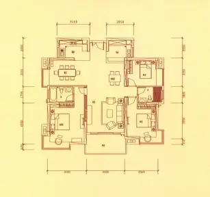 景湖时代城户型图