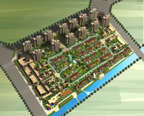 水岸观邸效果图