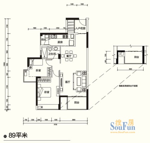 国宾壹号户型图