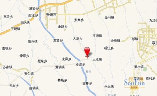 昙云雅居位于崇州市三江镇,距离成都市市区30分钟车程,是各县级城市