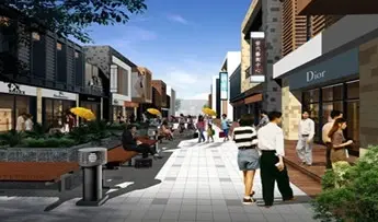 新邱商业步行街效果图