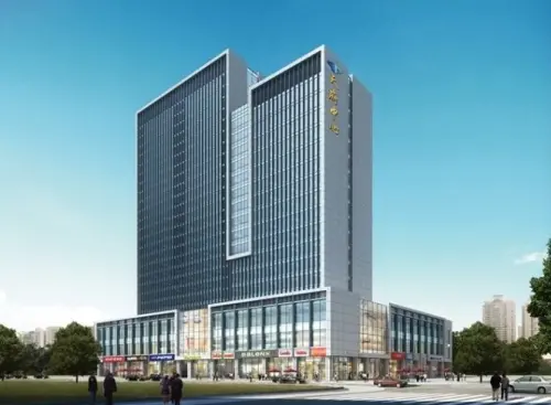 在银泰以南,瑞丰大厦以北,项目为酒店式公寓和商铺,其中酒店式公寓