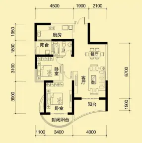 森林海户型图-合肥搜房网