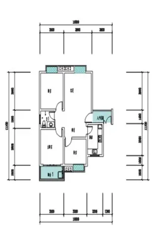 美苑清河湾户型图