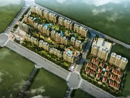 水榭花城鸟瞰图