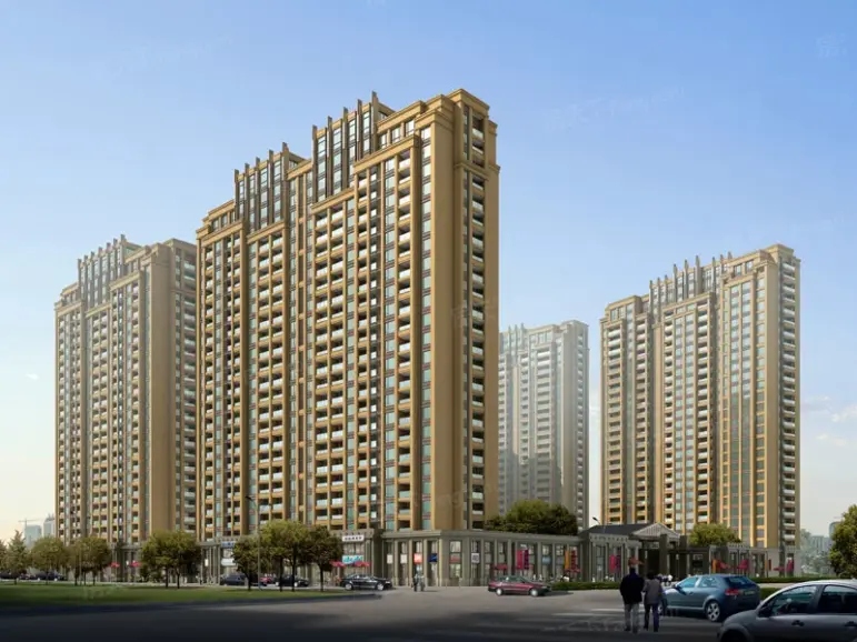高层建筑外立面效果图