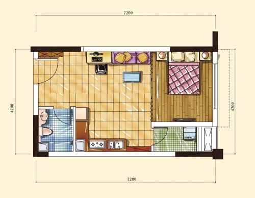 6月小户型唱主调 最小20平米均价5800起-重庆新房网-搜房网