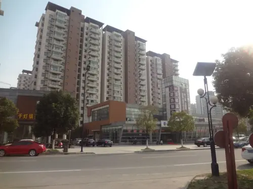 汉城国际实景图小区实景图(2012.03)