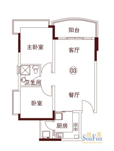 恒大金碧天下户型图