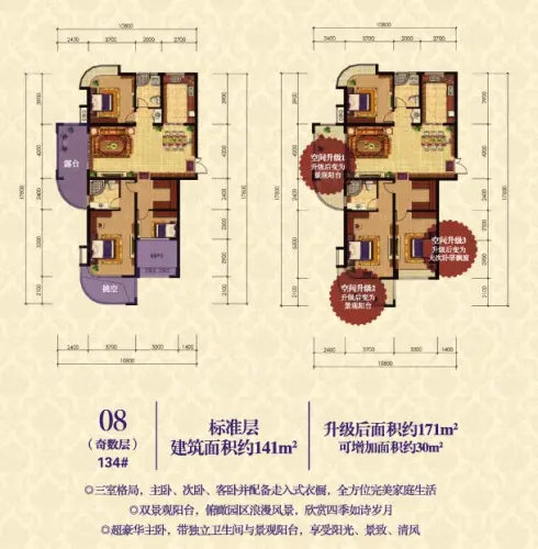 嘉兴南部 世茂新城与东方普罗旺斯主户型一览