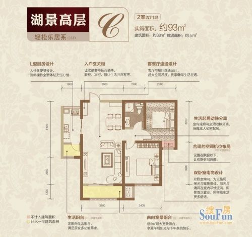 中海国际社区户型图