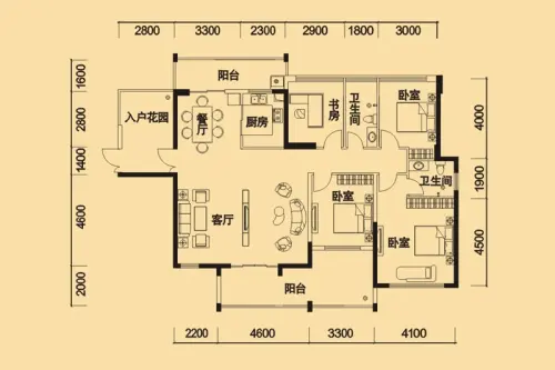 卓弘高尔夫雅苑效果图