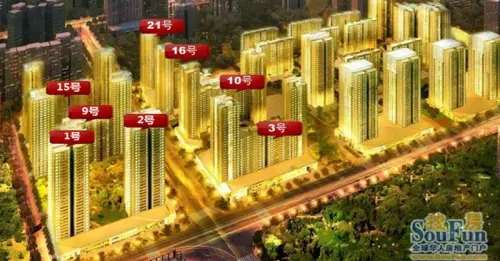 华远君城效果图效果图