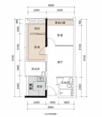 前海高拓户型入手送30万装修图片
