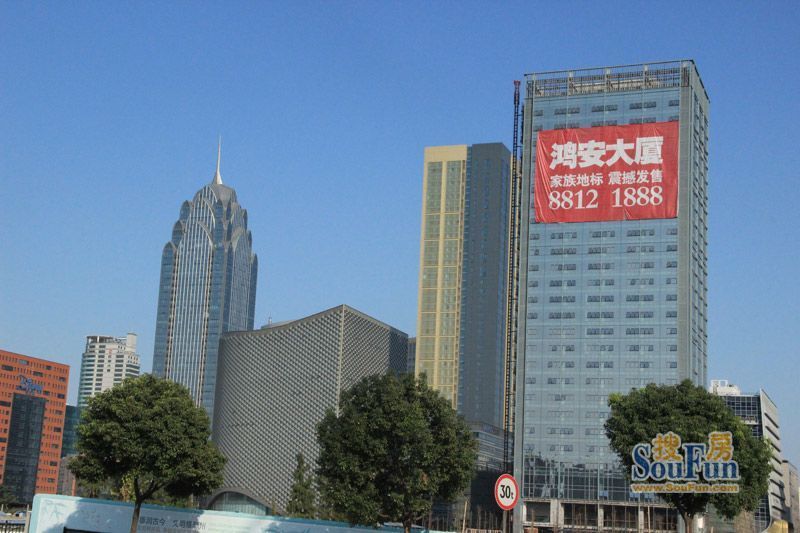 鸿安大厦项目实景图(2012.10.19)-宁波搜房网