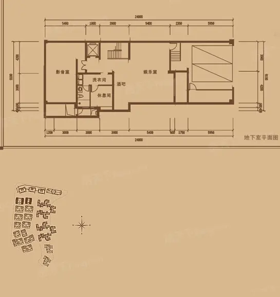 雁鸣墅语户型图-西安搜房网