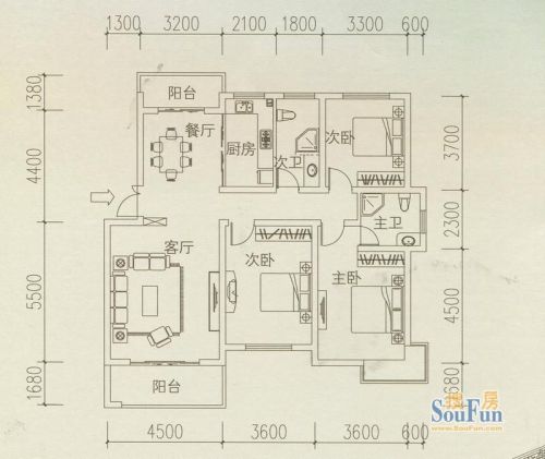 均价4400元起 赣县十大热门楼盘户型鉴赏