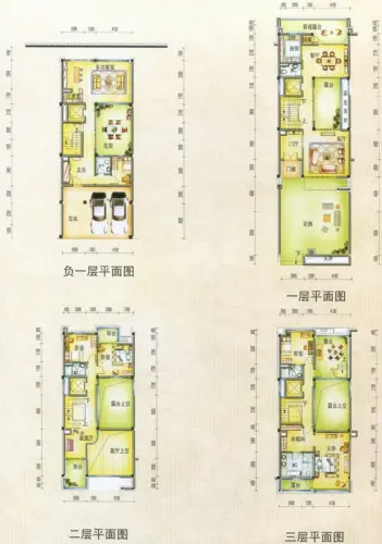 观澜碧桂园规划270,联排美墅和80-180,法式洋房,联排别墅产品