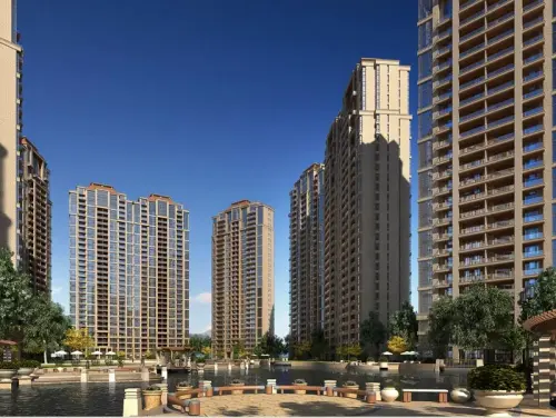 仁恒滨河湾效果图内景透视效果图
