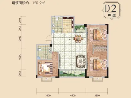 凤凰新城户型图