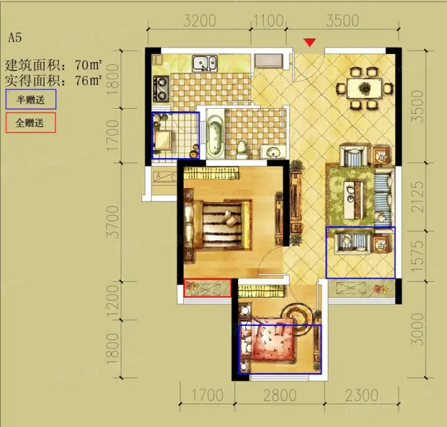 时光俊园户型图