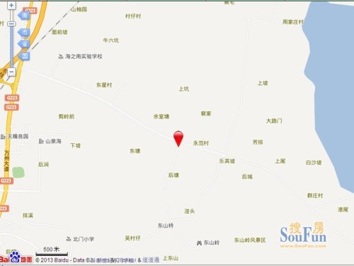 万宁国瑞城交通图电子地图图片