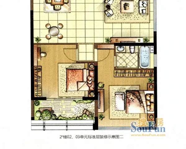 有王庄安置房户型图 》