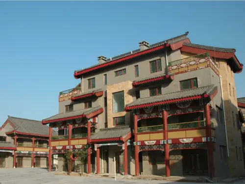下一层;花园洋房:四层半.卓达太阳城,2000万平方米盛世远景, 高清图片
