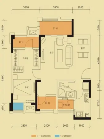 保利梧桐语户型图