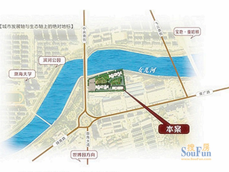 锦州新房 松山新区楼盘 澳锦·瑞城 楼盘相册 > 交通图