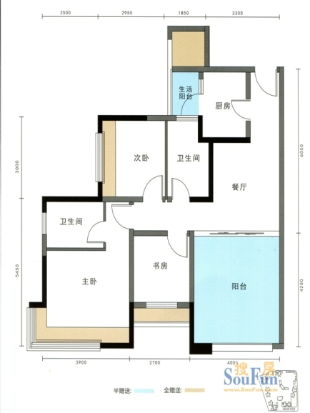 11㎡_万宸·阅湖郡户型图-乐山搜房网