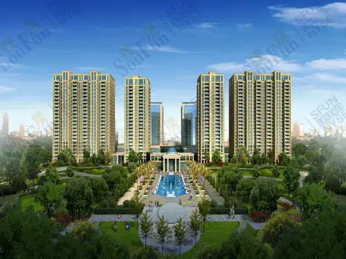 伦达星尚城效果图楼座效果图