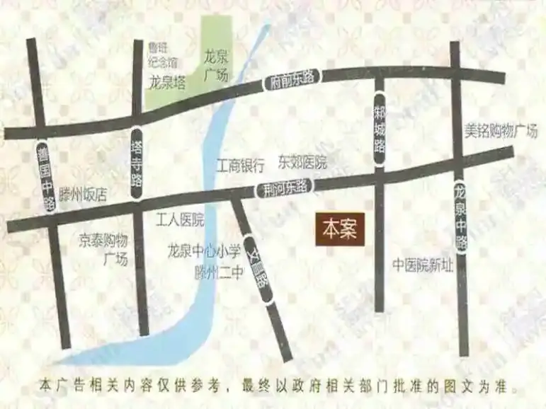 小区区位图