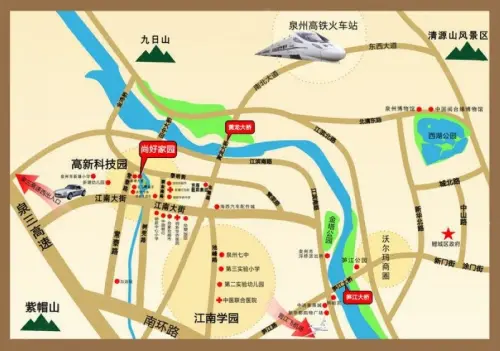 资讯 头条 物业地址:泉州鲤城区江南新区常泰路与泰明路交汇处