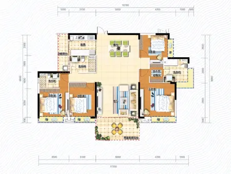 珠江愉景新城户型图