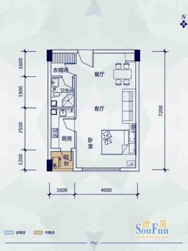 天心区60㎡以下"爱情公寓"盘点 5280起电商最高享9折