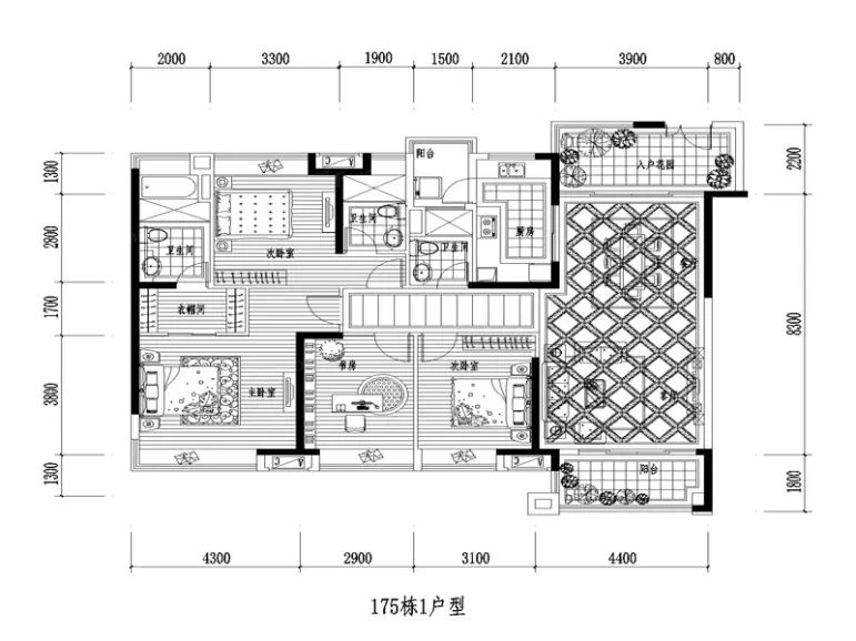 00㎡_保利生态城户型图-深圳搜房网