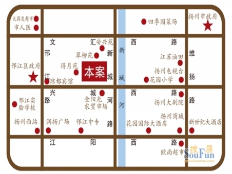 老牌连锁 中介先锋 揽月豪庭中间楼层豪华装修采光好不沿街邗实