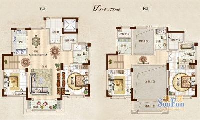 云锦世家户型图-天津搜房网