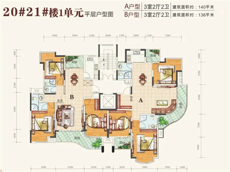 00㎡_春江花月户型图-新余搜房网