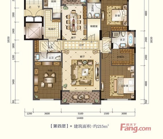 首府公馆户型图-乌鲁木齐手机搜房网