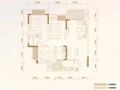 华润中央公园户型图