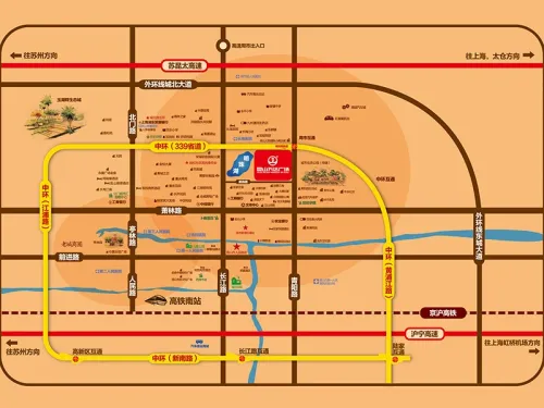 城北两年内将起5大商业 区域升值必将带动房价