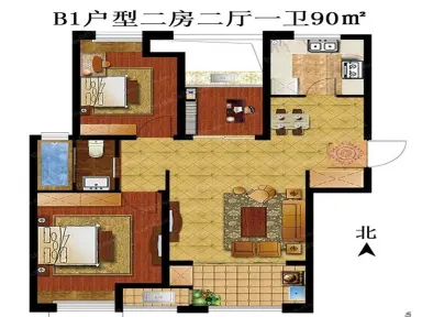 昆山香溢紫郡户型图