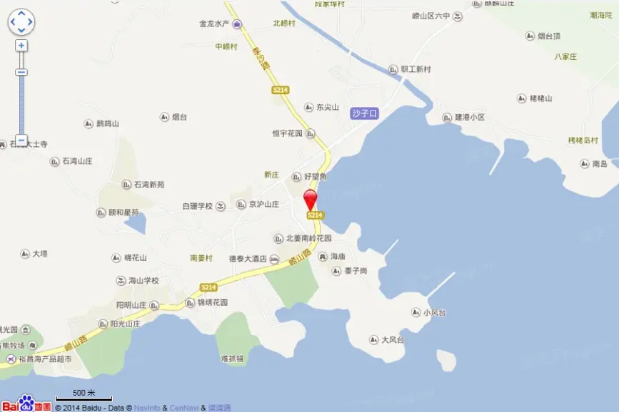 沙子口渔港改造项目交通图-青岛房天下