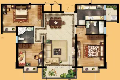 建工新城户型图