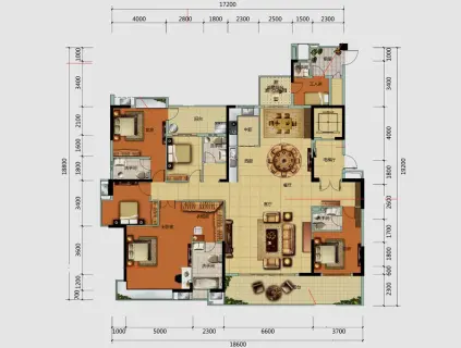 天悦湾花园户型图