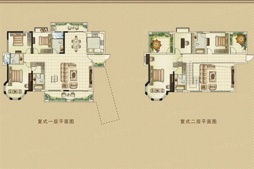 42㎡_洞庭湖国际公馆户型图-岳阳搜房网