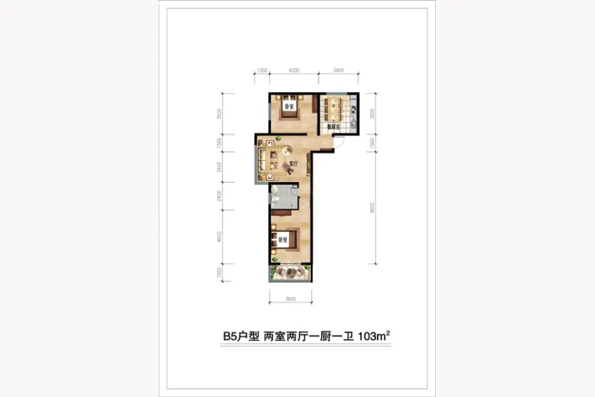 00㎡_境门华府户型图-张家口搜房网