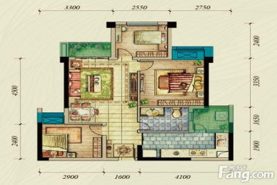 龙湖u城天街户型图